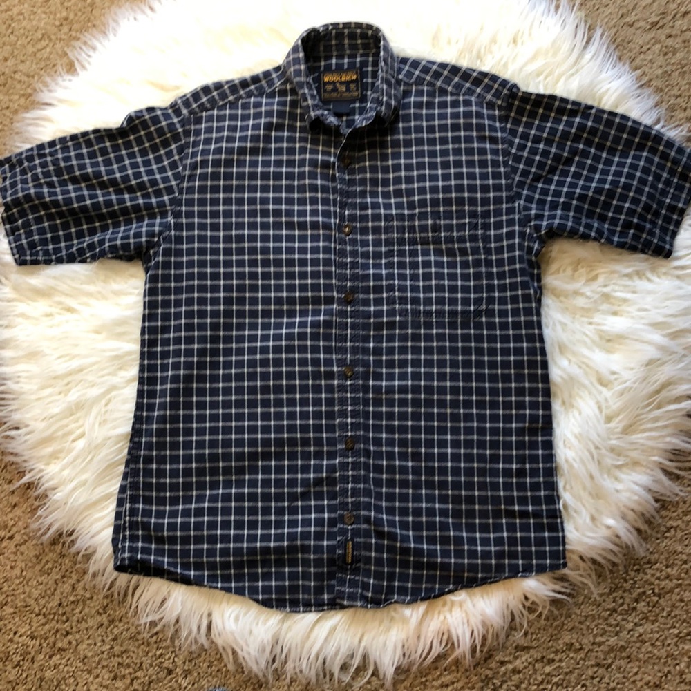 Woolrich John Rich & Bros Plaid button down polo